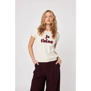 NEW JOHN + JENN cedric short sleeve tee in amour